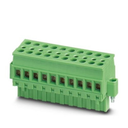 Listwa stykowa PCB 10-pinowe TVMSTB raster: 5.08 mm 90° 1-rzędowe Phoenix Contact Montaż na kołnierzu40 V W osłonie