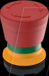 1.30.273.511/0300 RAFIX 22 FS+, emergency stop, reset by turning, red arrows