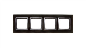 Simon 54 Nature Ramka Poczwórna Szkło Zastygła Lawa Drn4/73