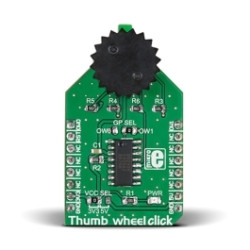 MIKROE Thumbwheel Click