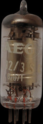 Electron tube, power tube, miniature, 7-pin