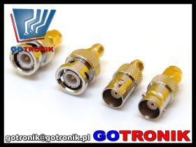 Zestaw adapterów BNC - SMA