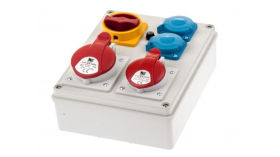 Rozdzielnica, R-BOX 240, 1x16A 4B 1x32A 4B 2x230V L/P,