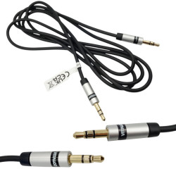Kabel Jack 3,5 Wtyk-Wtyk 1,5m Stereo, Slim JKJ33 Vitalco