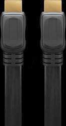 61277 High Speed HDMI™ Flat Cable with Ethernet, 1 m