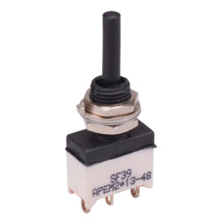 SF39S011100 APEM On-Off-On Washable Miniature Toggle Switch SPDT