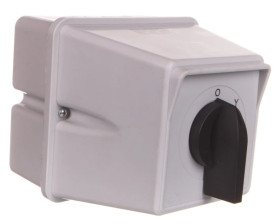 Łącznik krzywkowy gwiazda-trójkąt 3P 100A IP44 ŁK 100-23 w obudowie 910723