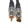 Przyłącze S-Video wtyk - RCA wtyk 10m Gold - HQSS