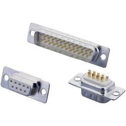 W &amp; P Products 105-15-2-3-0 D-SUB Receptacle 180° 15 Pins Solder Bucket