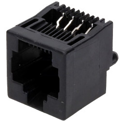 Gniazdo RJ45 Żeński Złącze RJ45 Przewlekany Cat3 TE Connectivity, proste, 8C-żyłowe