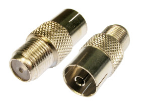 Złącze TV, Żeńskie do żeńskiego, Koncentryczny