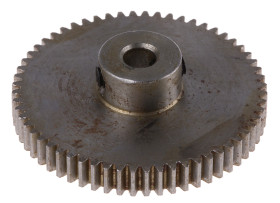 Koło zębate walcowe l.zębów: 60 0.5 Stal śr. otworu: 4mm śr. piasty: 10mm