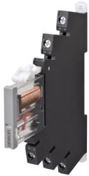 G2RV-SR700 24VDC Przekaźnik interfejsowy, podstawka na szynę, sygnalizacja LED, SPDT (1 styk), przyłącze śrubowe, obciążenie max