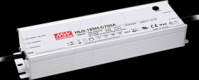 HLG-185H-C500A LED power supply, IP65, 200 W, 200 - 400 V/500 mA