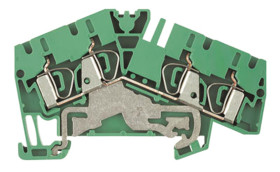 Zacisk PE Weidmuller poziomy: Pojedynczy 26 → 10AWGZacisk Z raster: 6.1mm 800 V