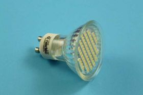 GU-10W WW 230V SMD 60x3528 3,5W 260lm35W
