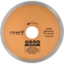 Vitrex 103409 Standard Diamond Blade 110mm