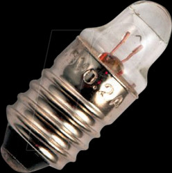 102111318 E10 T9x23, 3.7 V, 300 mA, 1.11 W, C2R, 15 hrs, clear lens end to