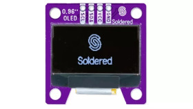 Display OLED I2C 0.96" SSD1306 - White screen color