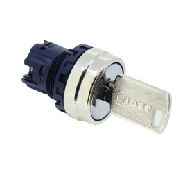 Przełącznik obrotowy kluczykowy 3-pozycyjny Idec