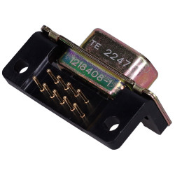 TE Connectivity 1218408-1 D-Sub Connector Female 9POS Right-Angled Shrouded