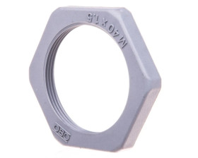 Nakrętka poliamidowa M40 srebrnoszara 116 M40 SGR PA 2048809 /25szt./