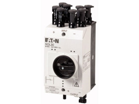 Rozłącznik izolacyjny DC 1-fazowy 2P 30A 1000V IP65 4 stringi MC4 SOL30/4MC4 120923 EATON