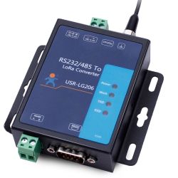 Konwerter RS232 RS485 na LoRa radiolinia USR-LG206-H-P