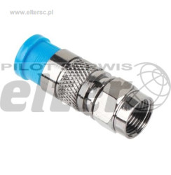 Wtyk F kompresyjny RG6