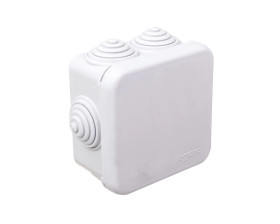 Plexo55 Puszka natynkowa odgałęźna 65x65x40mm szary IP55 092005