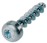 DBT2.2x16WK/10 Wkręt do tworzyw - walec wypukły (kulisty) - krzyżak (pozidriv) - stal ocynk - kpl. 10 sztuk
