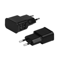 Ładowarka USB siec. 2,0A 2xUSB zasilacz sieciowy 230V