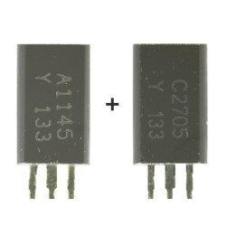 Para 2SA1145 + 2SC2705 tranzystor 150V 50mA TO92 wysoka obudowa TO92MOD