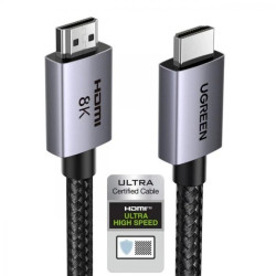 Kabel HDMI - HDMI 2.1, 8K 60Hz, 3D, HDR, 48Gbps Ugreen HD171 25910 2m