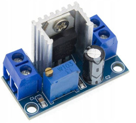 MODUŁ LM317 REGULOWANY ZASILACZ STABILIZATOR NAPIĘCIA