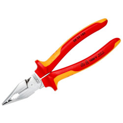 Knipex 08 26 185 SB VDE Needle-Nose Combination Pliers 185mm