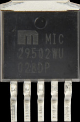 MIC29502WU-TR LDO, Uout 1.25..25V, Uin 2.25..26V, 5A, DDPAK-5