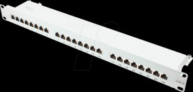 GC-N0138 Patchpanel 19", 24 Port, Cat.6, 1 HE