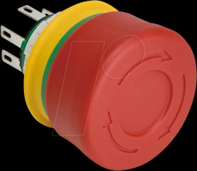 XA1E-BV3SG12TR Emergency stop button, 16 mm, E-stop, emergency stop, long solde