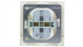 Karo Gniazdo Podwójne Z/U Ecru Perłowy Gp-2Sz/42