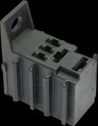 H7280 Automotive relay holder, holder micro relay, ISO 7588-3 terminal