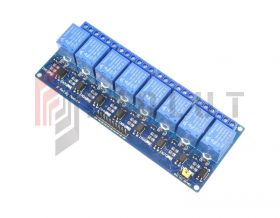 Moduł 8-kanałowy przekaźnik 5V 10A AVR ARM 230V