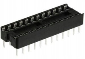 DIL24P DIP-24 Chip Base - Narrow - Spring Pin Holders