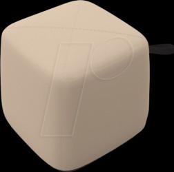 AO 6901 165.050 Dauphin Allora Poufs cappucino