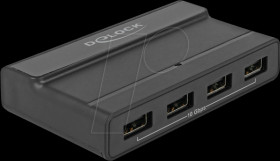 64053 USB 10 Gb/s hub, 4 port, USB-C to 4x USB-A