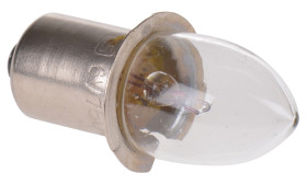 Oświetlenie wskaźnika 6 V P13.5s bezbarwna 62 lm RS PRO rozmiar B3 1/2