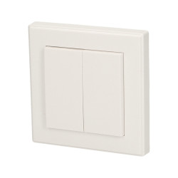 Włącznik podwójny natynkowy. do zdalnego sterowania włącznikami podtynkowymi i gniazdami ORNO Smart Living OR-SH-1711