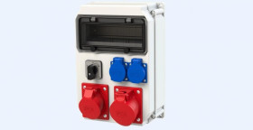 Rozdzielnica stacjonarna ECOLINE EKO 32/5 16/5 2GS R.LOP IP54 bez zabezpieczeń 90EKO011