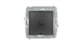 Mini Przycisk Jednobiegunowy W Stylu Amerykańskim Grafitowy 11Mwpus-4.1