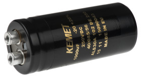 Kondensator 1000μF 250V dcmontażśrubowy KEMET 36 (Dia.) x 82mm